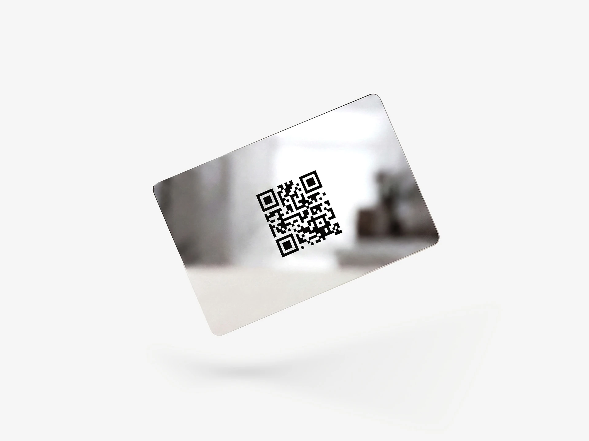 Gutscheinkarte mit QR-Code