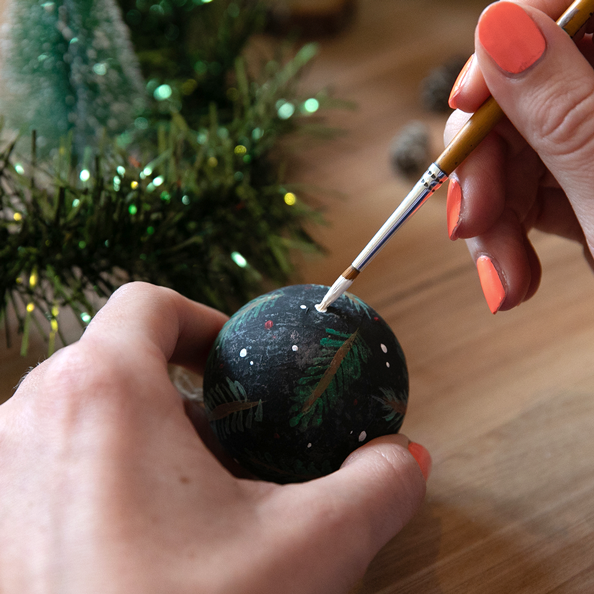 The Art of Painting: Weihnachtskugeln - Barkita Bremen
