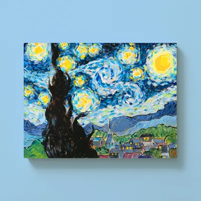 ArtNight Klassik: Van Gogh - Sternennacht - Ellin Original Greek