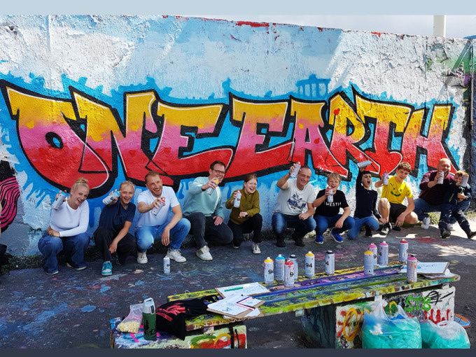 Offener Graffiti Workshop im Mauerpark in Berlin - Image 1