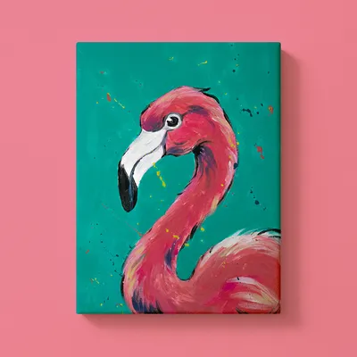 ArtNight Kids: Flamingo - Goldstück Familien-Eventcafé (in Witten!)