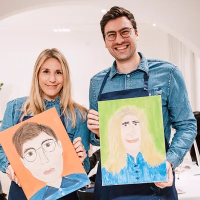 Paint your Partner - Goldstück