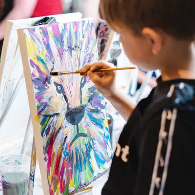 ArtNight Kids: Löwe - Moxy Frankfurt East