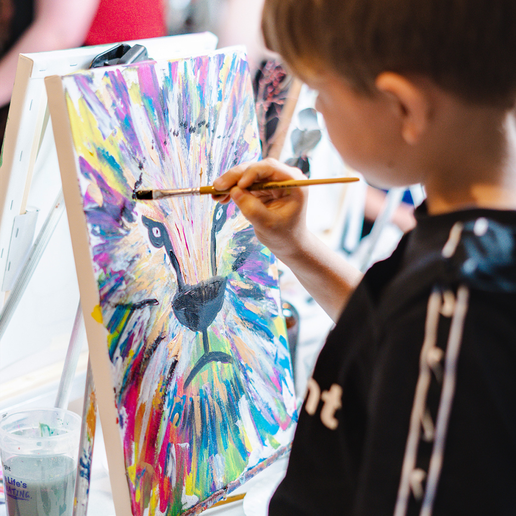 ArtNight Kids: Löwe - Moxy Frankfurt East