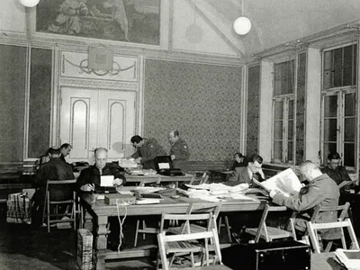 Öffentliche Führung: Schloss als "Press Camp" während der Nürnberger Prozesse (1946-1949) (Englisch)  - Image 2