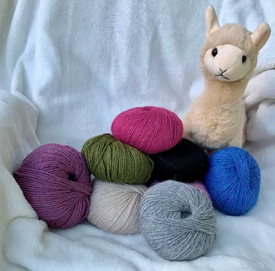 Trockenfilzen mit Lama- & Alpakawolle - Gift Image