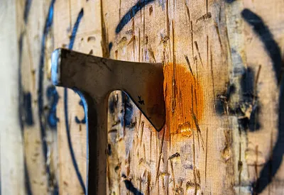 Axt- & Messerwerfen im Schwarzwald - Gift Image