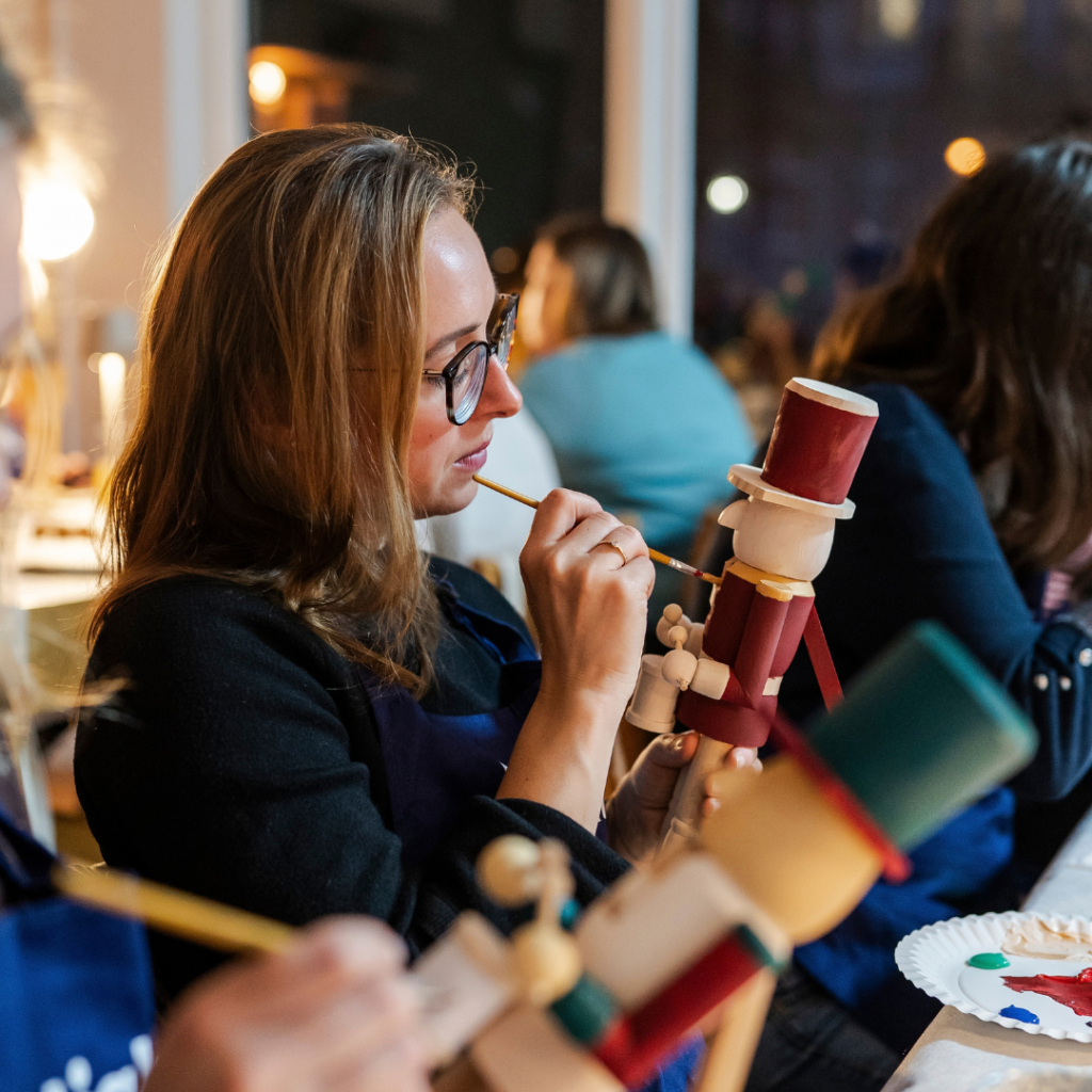 The Art of Painting: Nussknacker - Auszeit am Tennisplatz