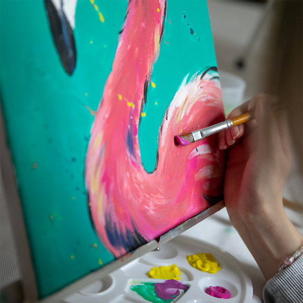 ArtNight Kids: Flamingo - Atelier R. Schwarz