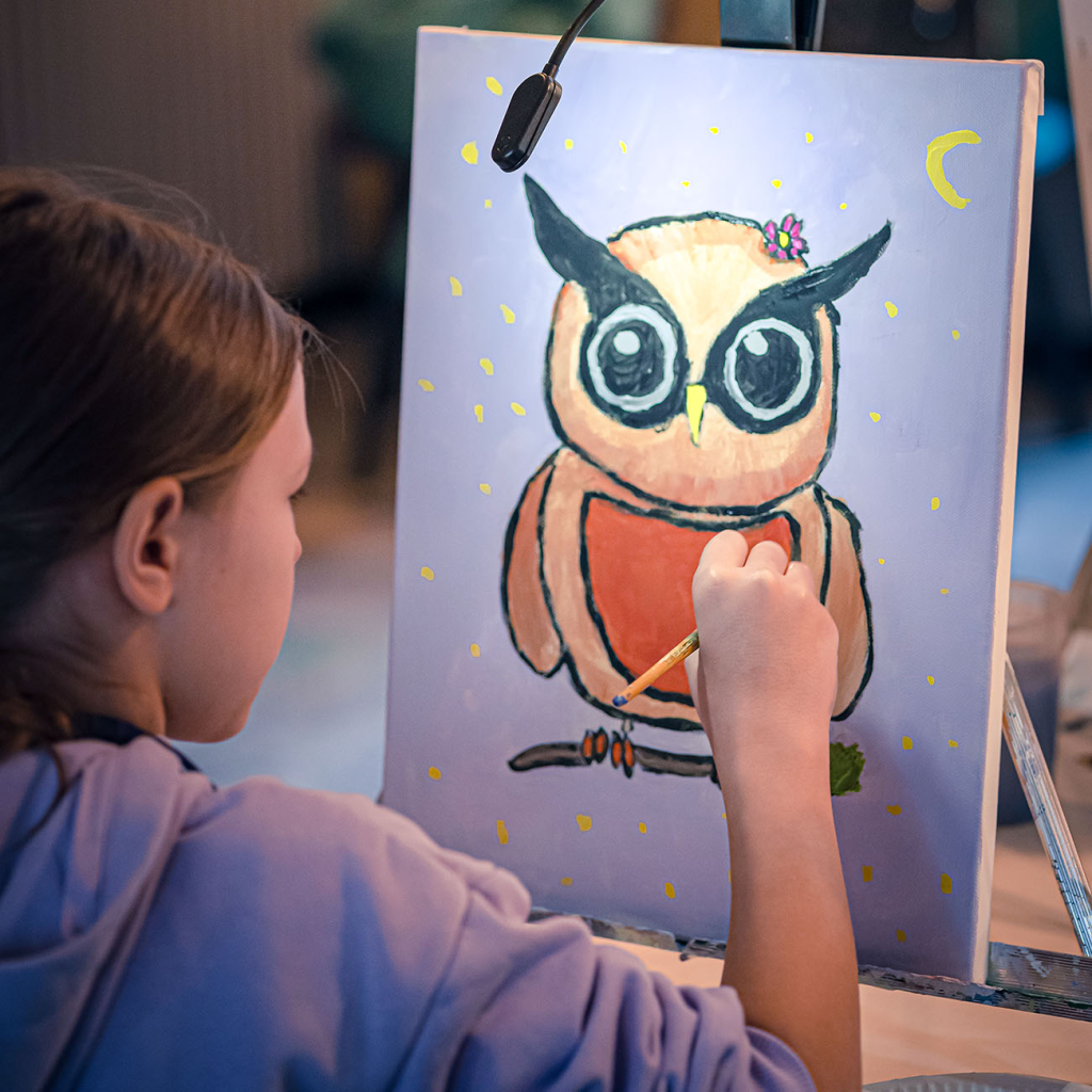 ArtNight Kids: Eule - Atelier R. Schwarz