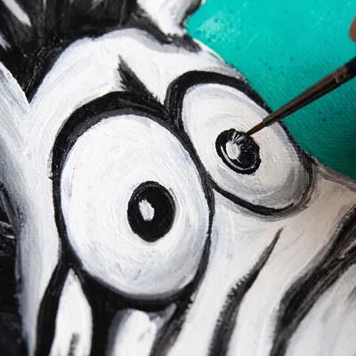 ArtNight Kids: Zebra - Kreativwerkstatt Baumann (Jockgrim, nicht direkt in Karlsruhe!)