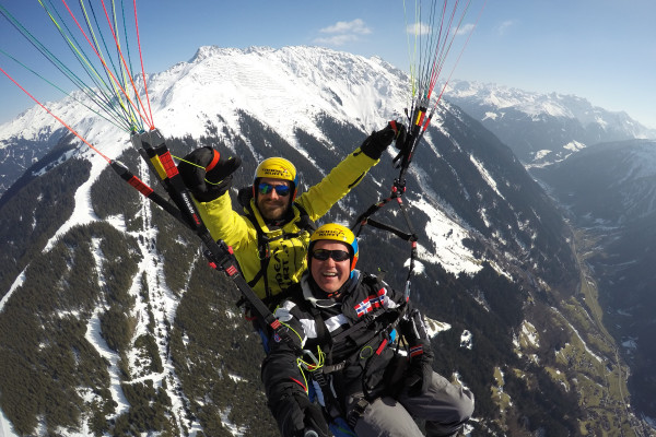 Tandem Paragliding Montafon - Tandem Kurt