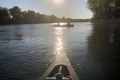 Romantische Abendfahrt im 2er Kanu - Gift Image