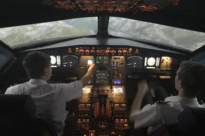 A320 Flugsimulator - Langstrecke - Gift Image