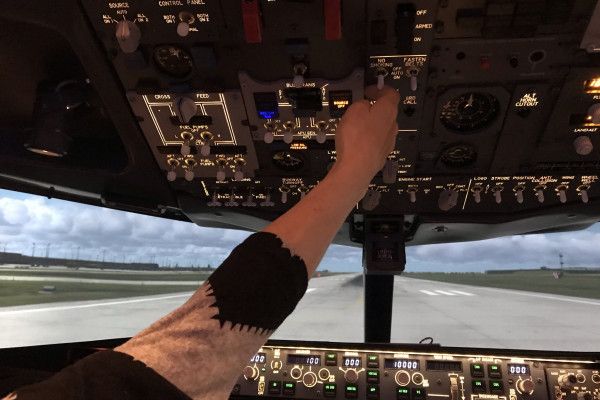 Boeing 737-800 NG - oh, ein Nichtraucherflug!