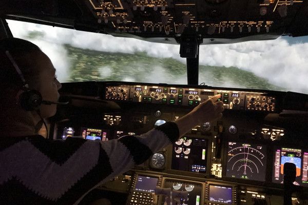 Boeing 737-800 NG - ok, kurze Verschnaufpause, also Autopilot ON!