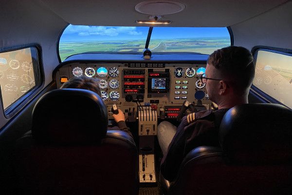 Ab 8 Jahre kannst Du Dich hier fliegerisch beweisen.