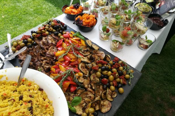 Leckeres Gemüse Veganer Couscous