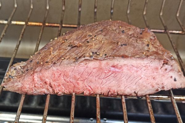 Flanksteak vom Grill ein Genuss