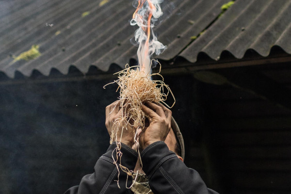 Blackout Survival Training / Feuer machen