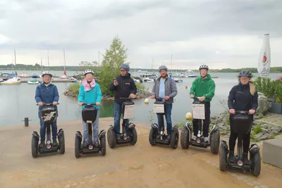 Tour mit Segway Lagune Kahnsdorf