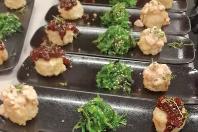 Rice Crispies mit unseren Signature Salaten