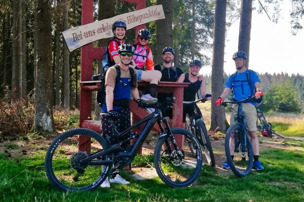 MTB Tour „Kammweg, Werraquelle, Rennsteigwarte & Dreistromstein“ - Image 1