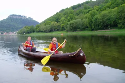 Kanutour in der Sächsischen Schweiz - Gift Image