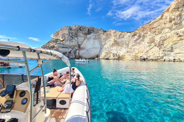 "Explore hidden coves and crystal-clear waters"