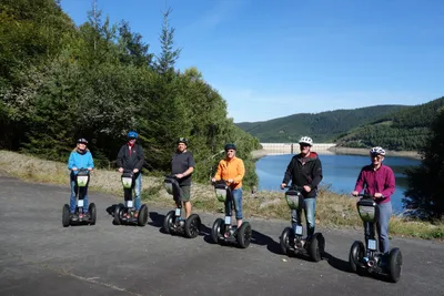 Segway-Tour über die Staumauer Leibis-Lichte - Gift Image