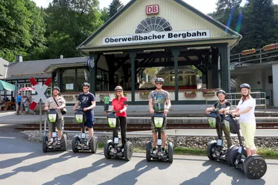 Segway-Tour mit Schwarzatalbahnfahrt - Gift Image