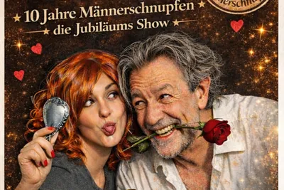 Comedy-Dinner-Show „Männerschnupfen 10 Jahre Jubiläumsshow - Der Schöne und das Biest“ - Gift Image