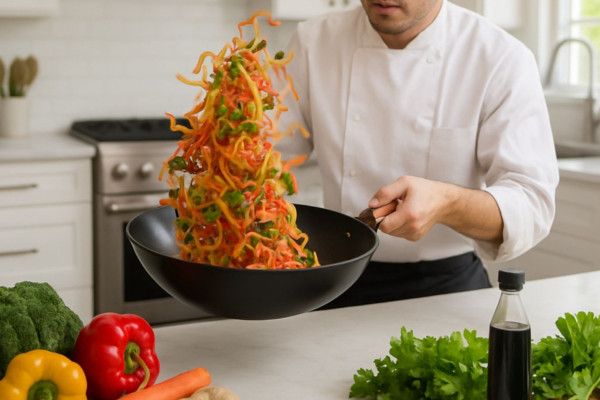 Wok Workshop in der Kulinarische-Werkstatt