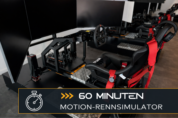 60-Minute Motion Racing Simulator Session - Image 0