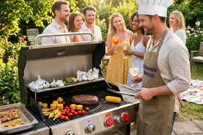 BBQ mit Fleisch, Fisch & Vegan - Image 0