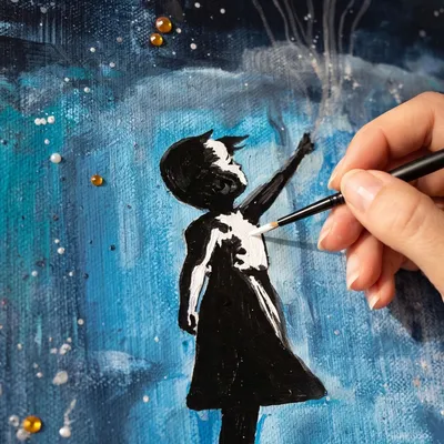 Banksy: Girl with Balloon – Bedazzling Special - Ellin Original Greek