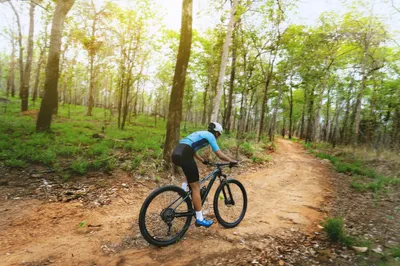 MTB-Tour auf dem Rennsteigkamm zur Werraquelle - Gift Image