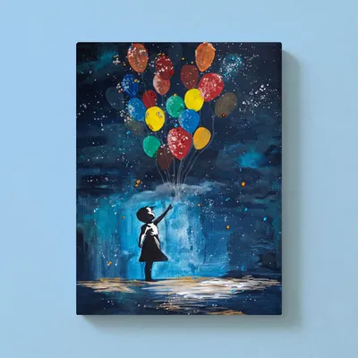 Banksy: Girl with Balloon – Bedazzling Special - Wildpark Wirtshaus & Biergarten