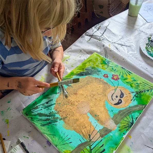 ArtNight Kids: Faultier - Atelier R. Schwarz
