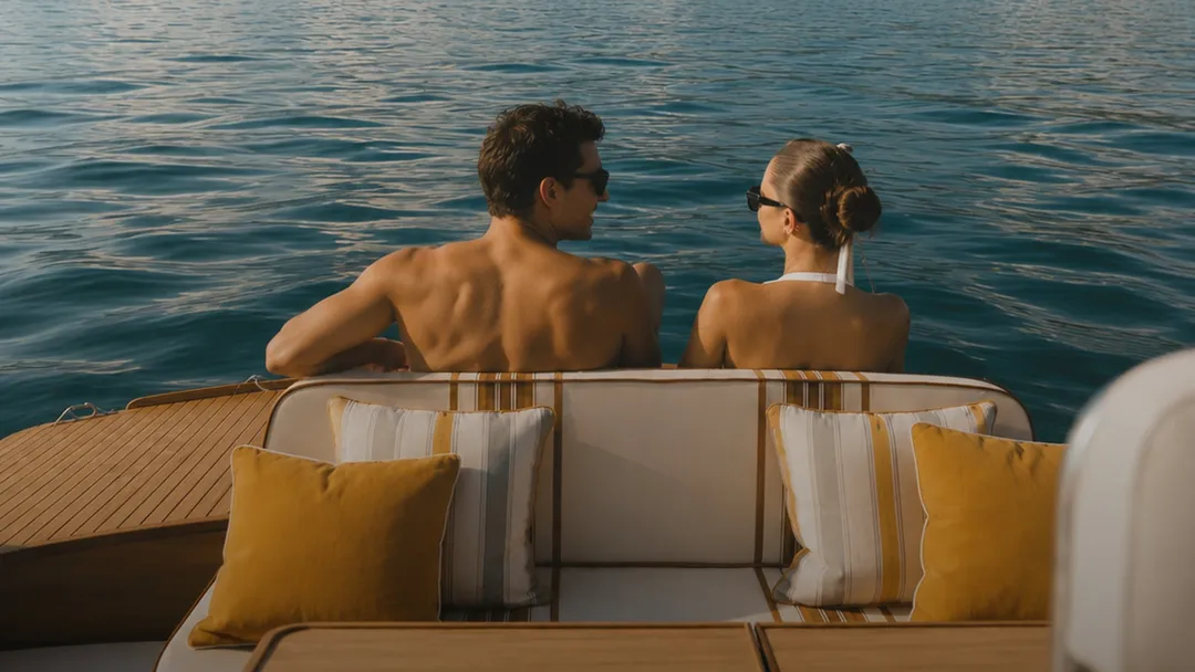People enjoying a boat tour