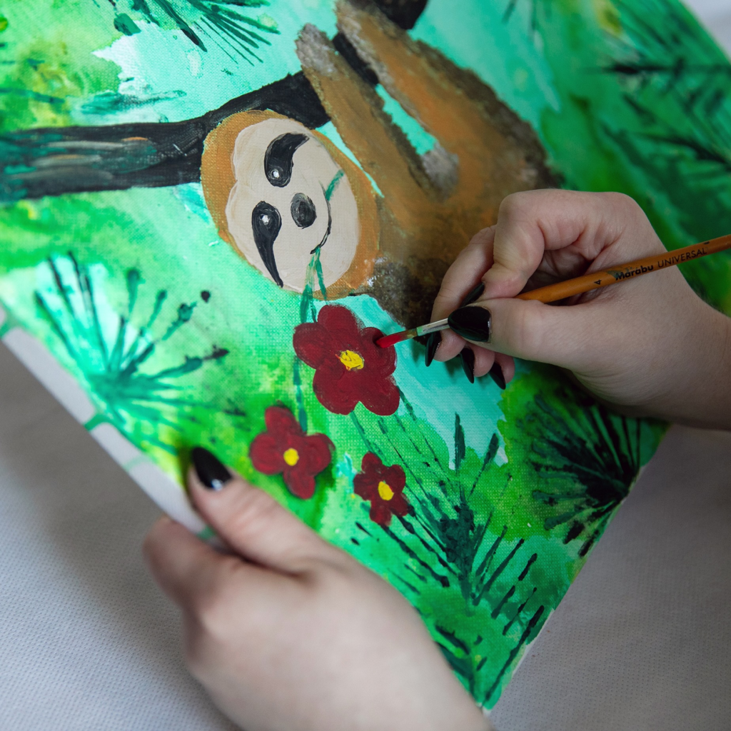 ArtNight Kids: Faultier - Atelier R. Schwarz