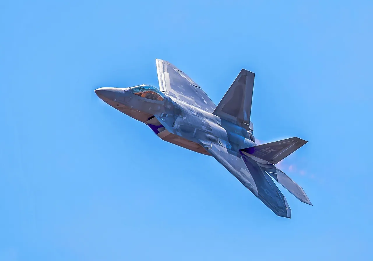 Jet flying in the air