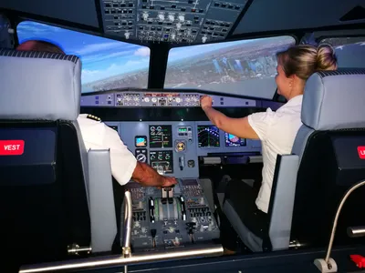 Airbus A320 Flugsimulator (60 Min.) - Gift Image