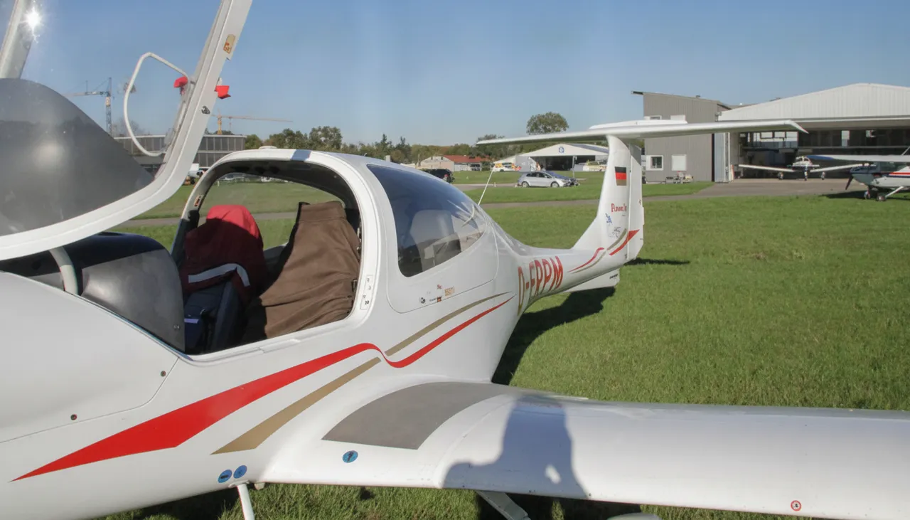 A small airplane