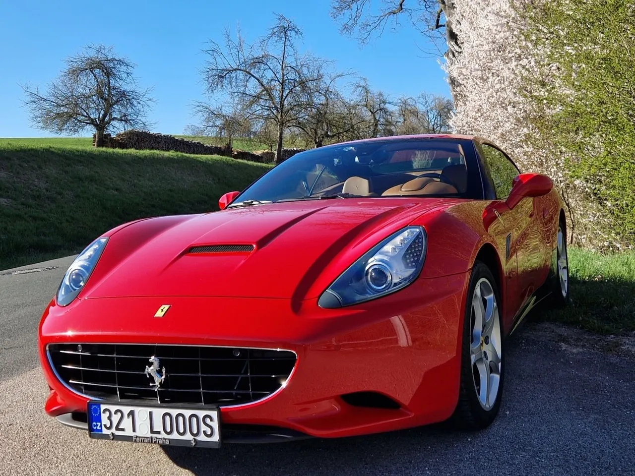 Red Ferrari California 30