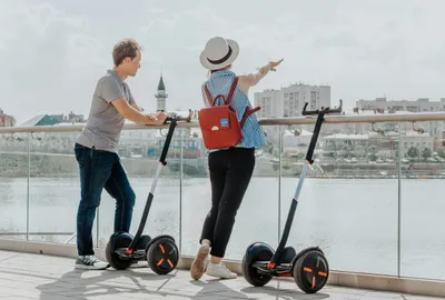 Segway-Seentour mit Bootsfahrt - Gift Image