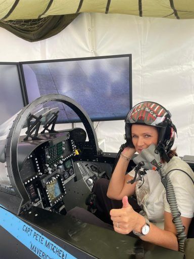 F/A-18 Kampfjet-Simulator - Gift Image